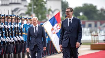 Шольц потребовал от Сербии поддержать антироссийские санкции Шольц потребовал от Сербии поддержать антироссийские санкции
