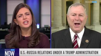 Соратник Трампа Рорабейкер накинулся на журналистку, оскорбившую Россию Соратник Трампа Рорабейкер накинулся на журналистку, оскорбившую Россию
