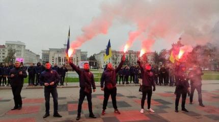 По Украине прокатилась волна митингов националистов против «капитуляции» По Украине прокатилась волна митингов националистов против «капитуляции»