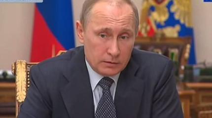 Путин считает удачным старт антикризисного плана правительства