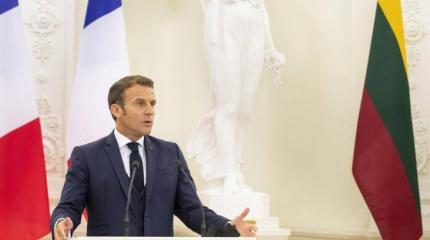 Вильнюс возмутился сотрудничеством Макрона с Путиным Вильнюс возмутился сотрудничеством Макрона с Путиным