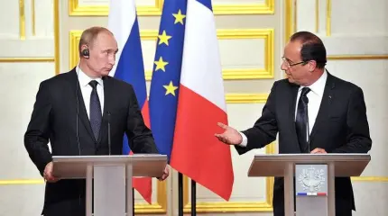 Олланд насмешил журналистов угрозами в адрес Путина