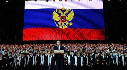 Владимир Путин посетил концерт Детского хора России Владимир Путин посетил концерт Детского хора России