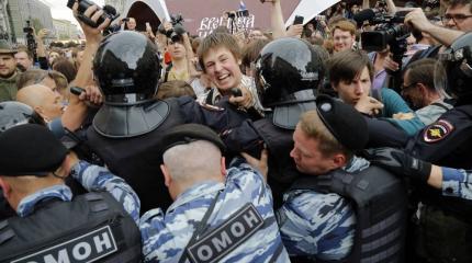 Протестный потенциал в России бьет рекорды Протестный потенциал в России бьет рекорды