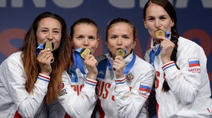 Как российские саблистки вспороли мозг упоротым украинцам Как российские саблистки вспороли мозг упоротым украинцам