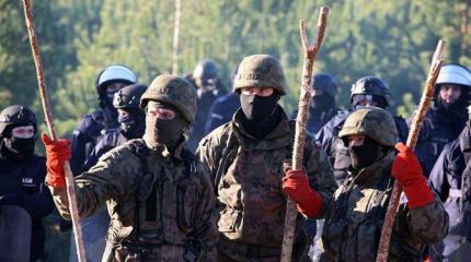 Белорусское КГБ готовит штурм польской границы» Белорусское КГБ готовит штурм польской границы»