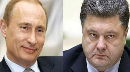 Путин и Порошенко - гордое презрение против хамства
