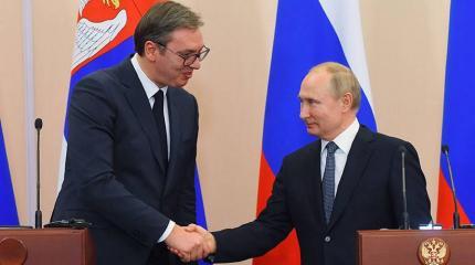 Вучич уверен, что Путин является образцом для подражания Вучич уверен, что Путин является образцом для подражания