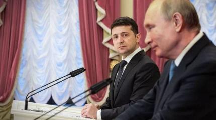 Зеленский обратил внимание на слова Путина о единстве русских и украинцев