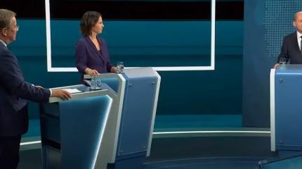 Чем удивили первые дебаты в ФРГ без Меркель Чем удивили первые дебаты в ФРГ без Меркель
