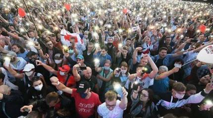 Битва за Белоруссию началась — майдан вместо выборов Битва за Белоруссию началась — майдан вместо выборов