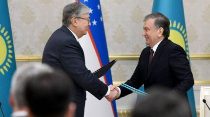 Сотрудничество Казахстана и Узбекистана. Первые строчки на чистом листе