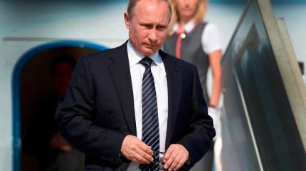 Путин прибыл в Крым Путин прибыл в Крым