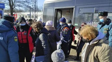 Беженку из Донецка тронуло отношение российских пограничников Беженку из Донецка тронуло отношение российских пограничников