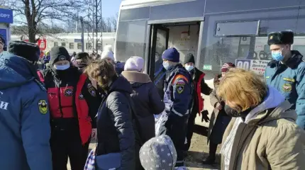 Беженку из Донецка тронуло отношение российских пограничников Беженку из Донецка тронуло отношение российских пограничников