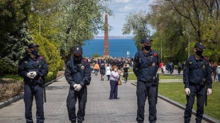 Одесситы отметили 75-летие Победы. Без провокаций нациков не обошлось Одесситы отметили 75-летие Победы. Без провокаций нациков не обошлось