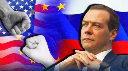 Медведев дерзко ответил на угрозы премьера Японии по ценам на нефть из РФ Медведев дерзко ответил на угрозы премьера Японии по ценам на нефть из РФ