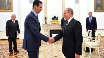 Владимир Путин требует участия Башара Асада в выборах в 2017 году