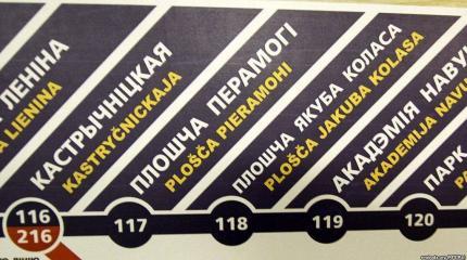 В Белоруссии покончено с насаждением «латинки»: Русофилы празднуют победу В Белоруссии покончено с насаждением «латинки»: Русофилы празднуют победу