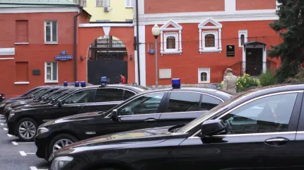 Президентских машин с "мигалками" стало больше Президентских машин с "мигалками" стало больше