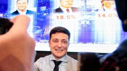 Опрос: Зеленский с 49,4% выиграет у Порошенко во втором туре