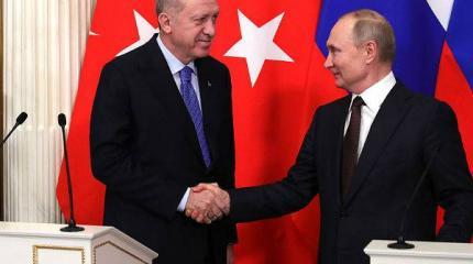 Путин и Эрдоган утвердили распад Сирии на несколько частей Путин и Эрдоган утвердили распад Сирии на несколько частей