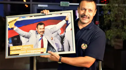 «Стяг непокорных» белорусы передадут российским паралимпийцам