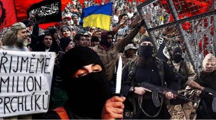 Украинское вторжение в Чехию: орды цыган и мафиози на марше Украинское вторжение в Чехию: орды цыган и мафиози на марше