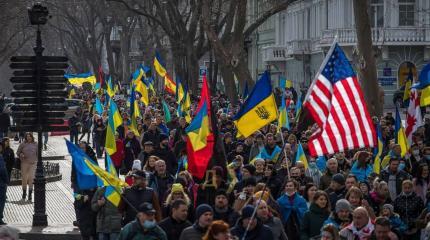 В Одессе провели акции устрашения Путина В Одессе провели акции устрашения Путина