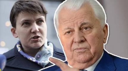 Кравчук и Савченко зашлись в споре о ДНК расколотой на три части Украины Кравчук и Савченко зашлись в споре о ДНК расколотой на три части Украины