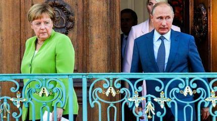 Украина заставила Путина и Меркель кричать друг на друга Украина заставила Путина и Меркель кричать друг на друга