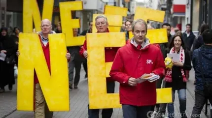 Европа ставит жирный крест на Украине Европа ставит жирный крест на Украине