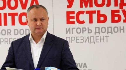 Молдавия выбирает Додона Молдавия выбирает Додона