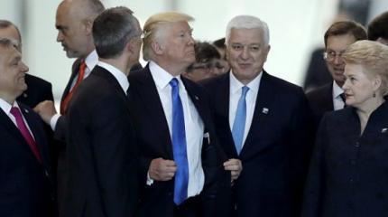 Трамп на первой встрече в НАТО: побеждает Путин Трамп на первой встрече в НАТО: побеждает Путин