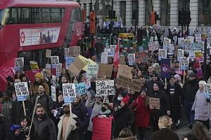 Финны протестуют против антисоциальной политики правительства