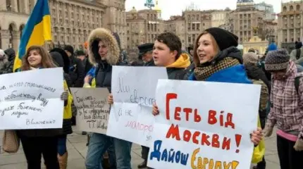 Украинцы: раньше скакали, а теперь побежали Украинцы: раньше скакали, а теперь побежали