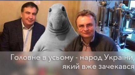 Вся надежда на Ждуна: Саакашвили поглумился над украинцами Вся надежда на Ждуна: Саакашвили поглумился над украинцами