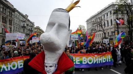 Геи объявили Путина «врагом года» Геи объявили Путина «врагом года»