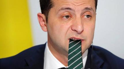 Какой галстук будет жевать Зеленский?