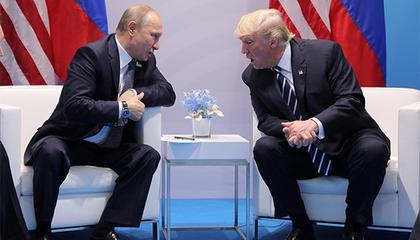 Путин и Трамп. Встреча на Эльбе Путин и Трамп. Встреча на Эльбе