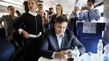 Тимошенко и Саакашвили возглавили поход для свержения власти Тимошенко и Саакашвили возглавили поход для свержения власти