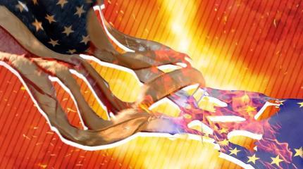 «Стоит по стойке смирно»: США взяли в заложники всю Европу «Стоит по стойке смирно»: США взяли в заложники всю Европу