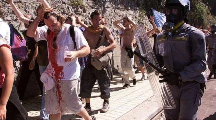 Пылающая Генуя 2001 года. Невыученные уроки Европы. Часть 1 Пылающая Генуя 2001 года. Невыученные уроки Европы. Часть 1