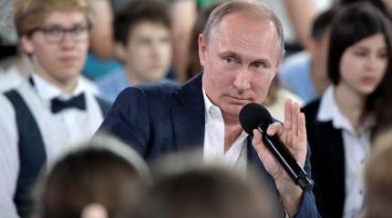 Путин поговорил с детьми по-взрослому Путин поговорил с детьми по-взрослому