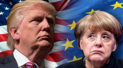 Трамп и Меркель замахнулись на империю Вашингтона
