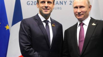 Визит Макрона в РФ как сигнал о снятии санкций Визит Макрона в РФ как сигнал о снятии санкций