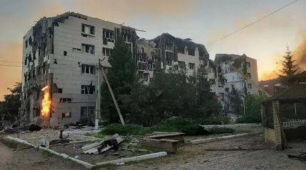 «Дух Анкориджа» сгорел над Старобельском