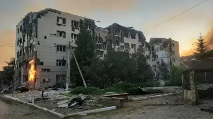 «Дух Анкориджа» сгорел над Старобельском