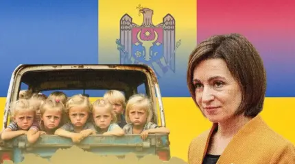Майя Санду помогает Елене Зеленской продавать украинских детей на Запад Майя Санду помогает Елене Зеленской продавать украинских детей на Запад