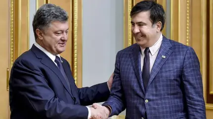 Карта Порошенко бита: На кого Запад сменит Саакашвили